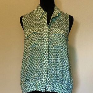 CAbi sleeveless blouse